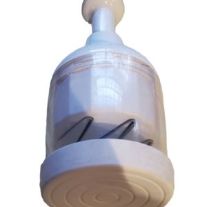 Pampered Chef Food Chopper Stainless Steel Rotating Blades 2585